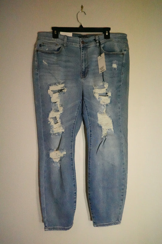 Judy Blue, New Jeans- Boyfriend, 18W