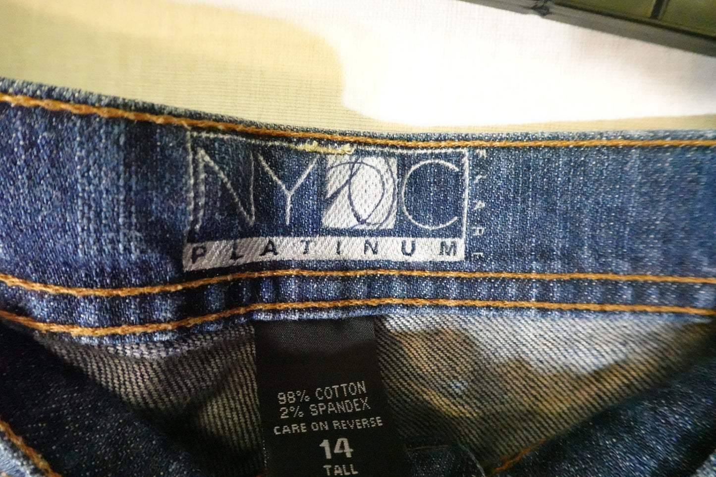 NY&C Platinum, Jeans, 14T