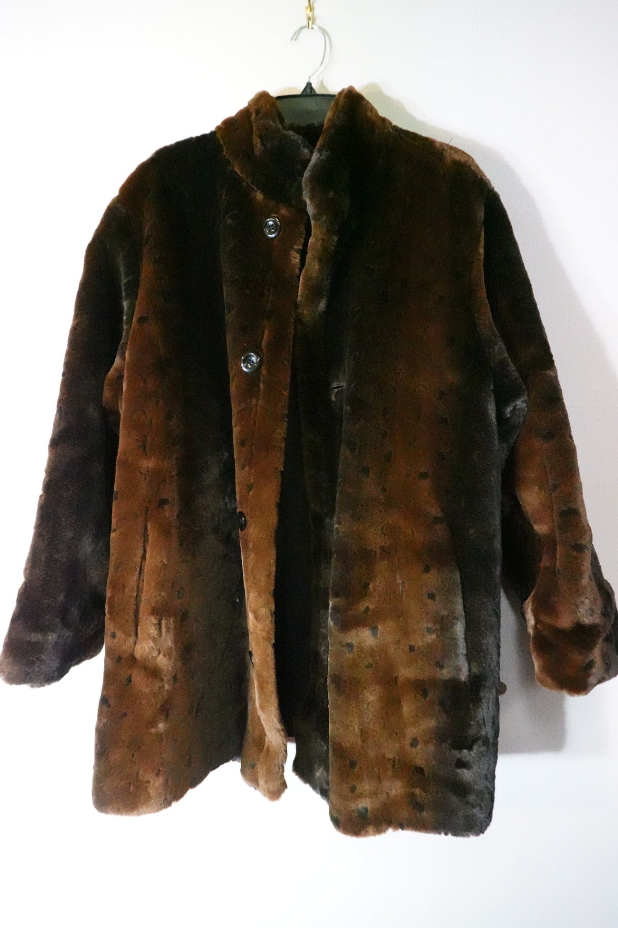 Maggie Barnes, NEW Faux Fur Reversible Coat,