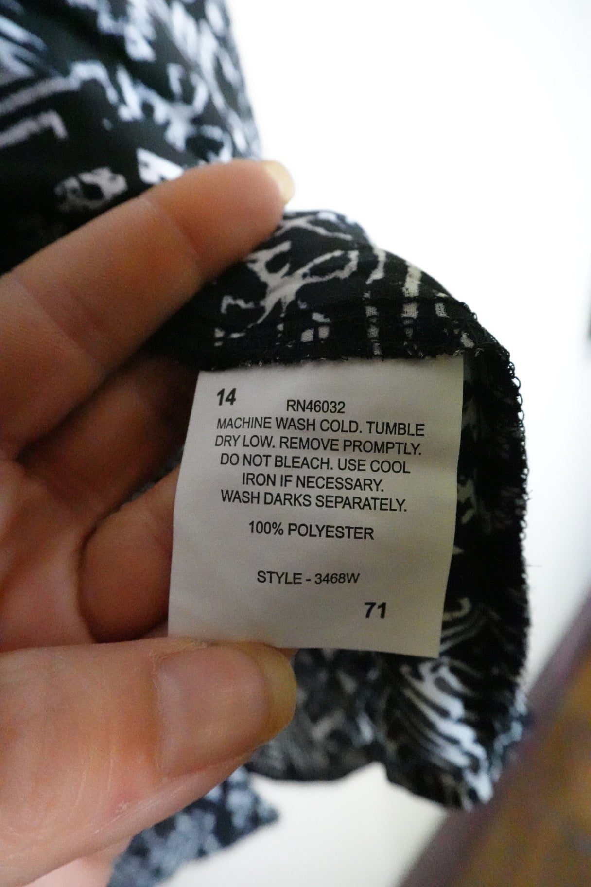 N Touch, Long Sleeves Top, 2X