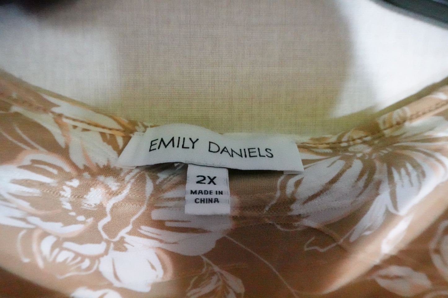 emily daniels, Long Sleeves Top, 2X