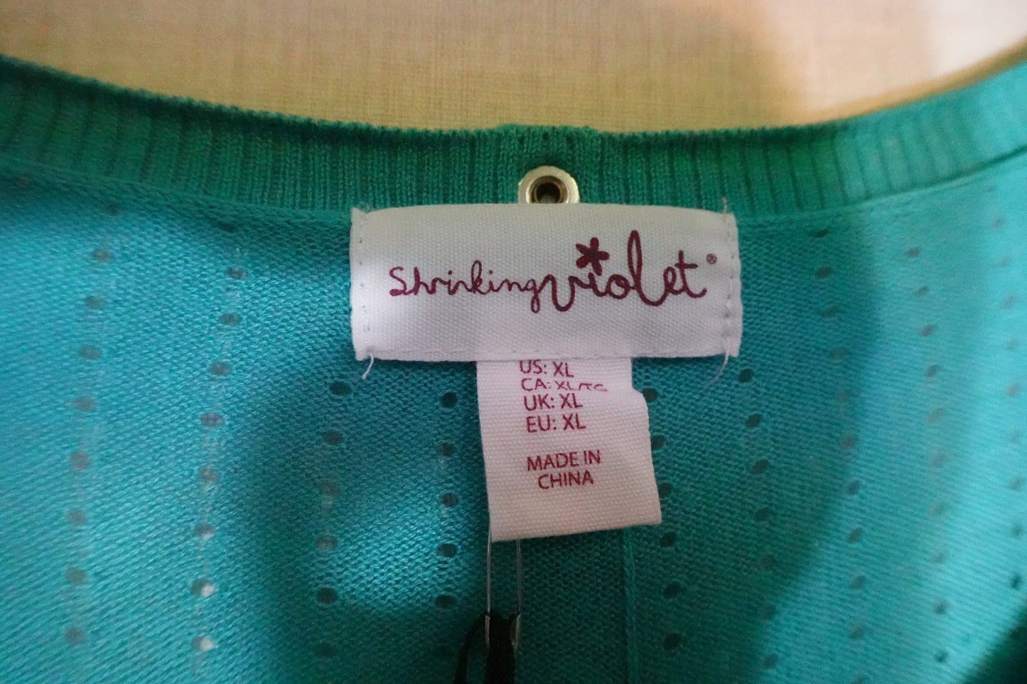 Shrinking Violet, New Sweater, XL