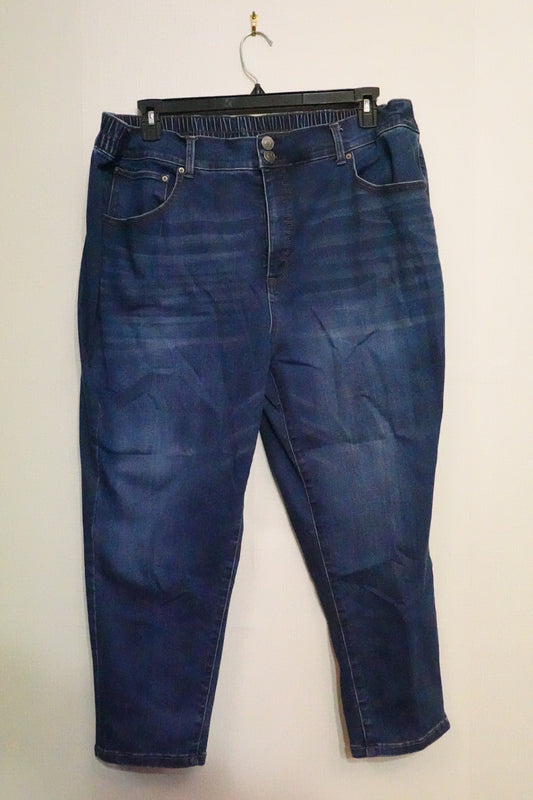 TERRA & SKY, Jeans- Relaxed Fit, 20/22