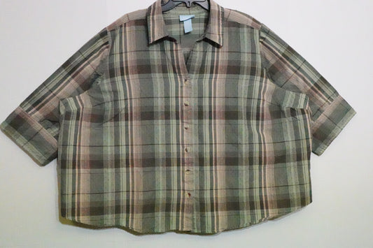 Liz & Me, 3/4 Sleeve Top, 30/32