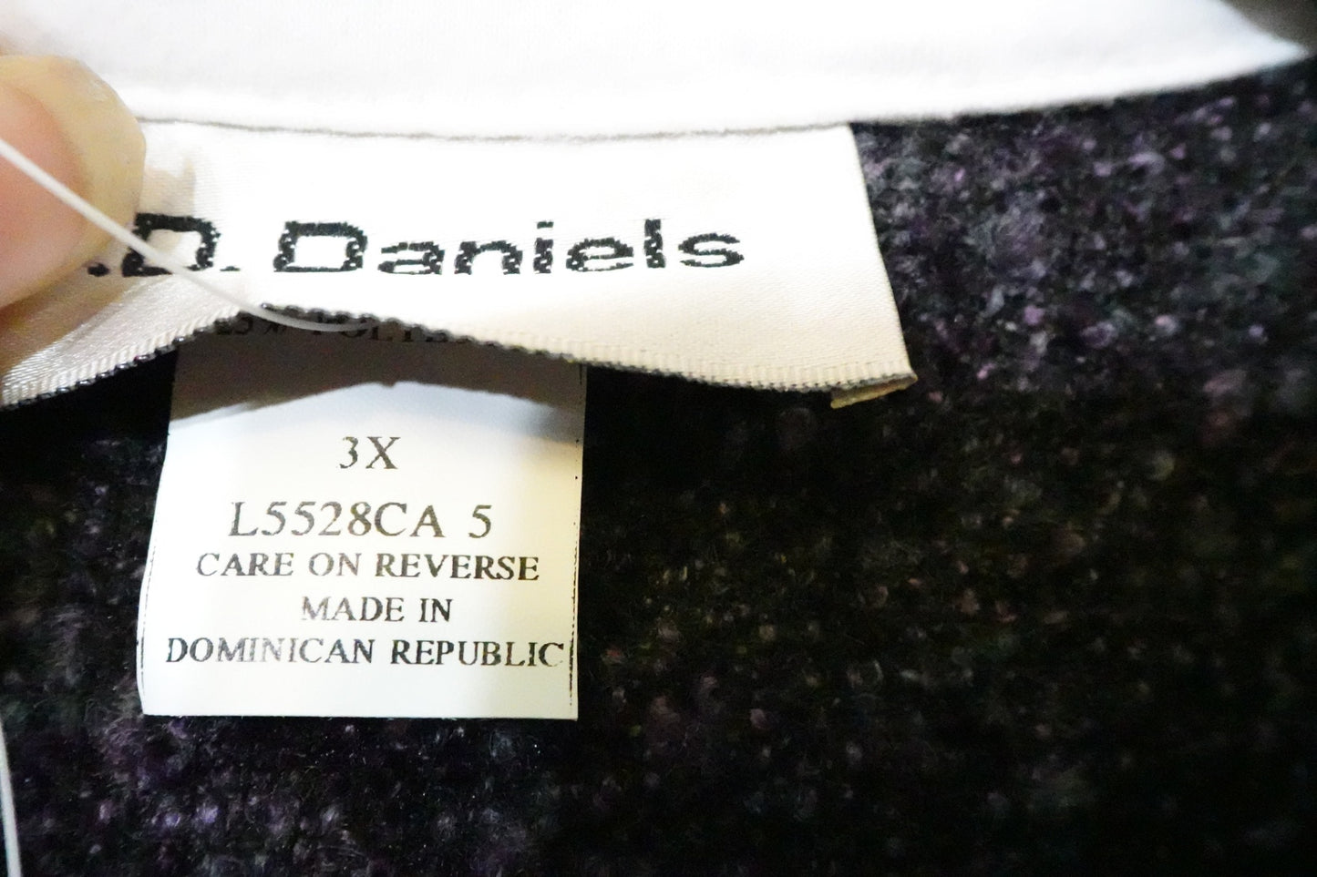 C.D. Daniels, NEW Long Sleeves Top, 3X