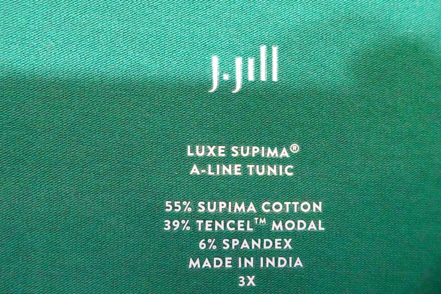 J. Jill, NEW 3/4 Sleeve Top, 3X