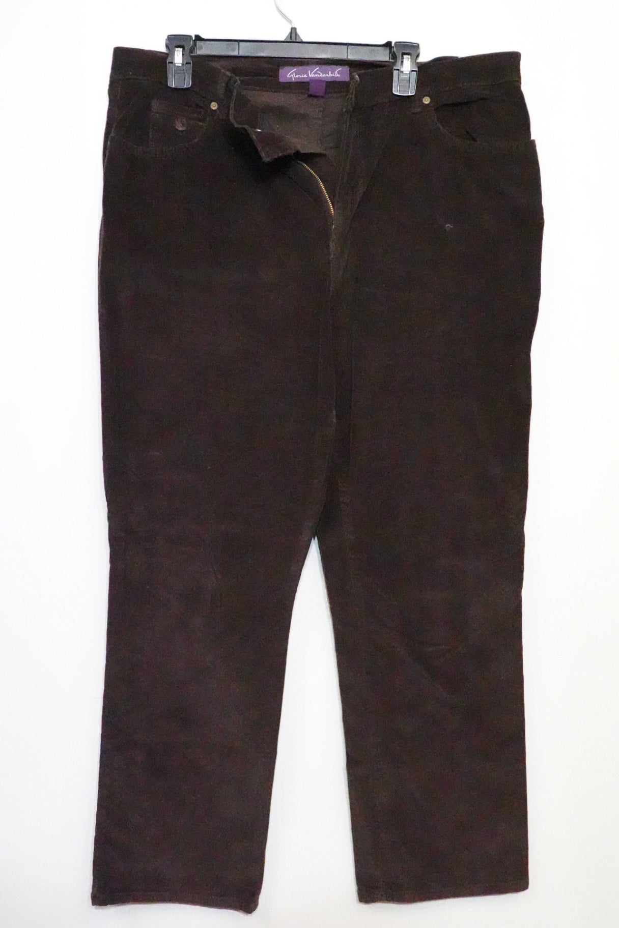 Gloria Vanderbilt, corduroy- Relaxed Fit, 16