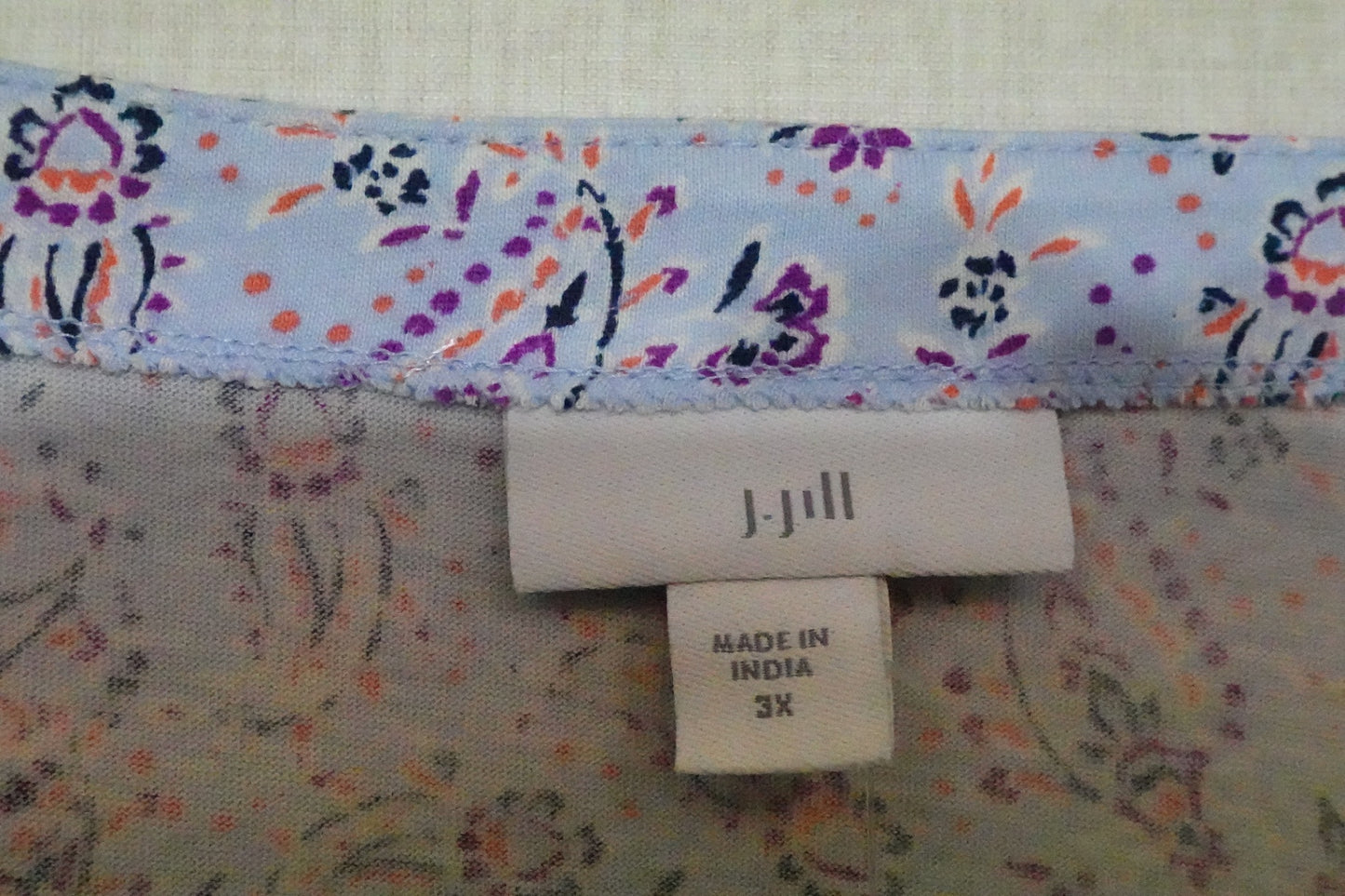 J. Jill, NEW 3/4 Sleeve Top, 3X