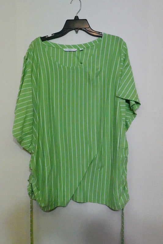 ISAAC MIZRAHI LIVE!, Short sleeve top, 3X
