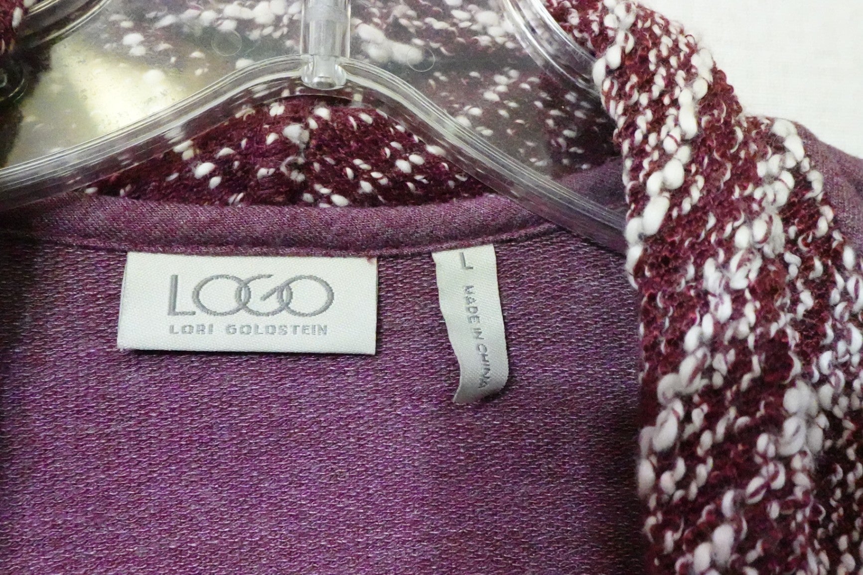 logo layers, Cardigan, L