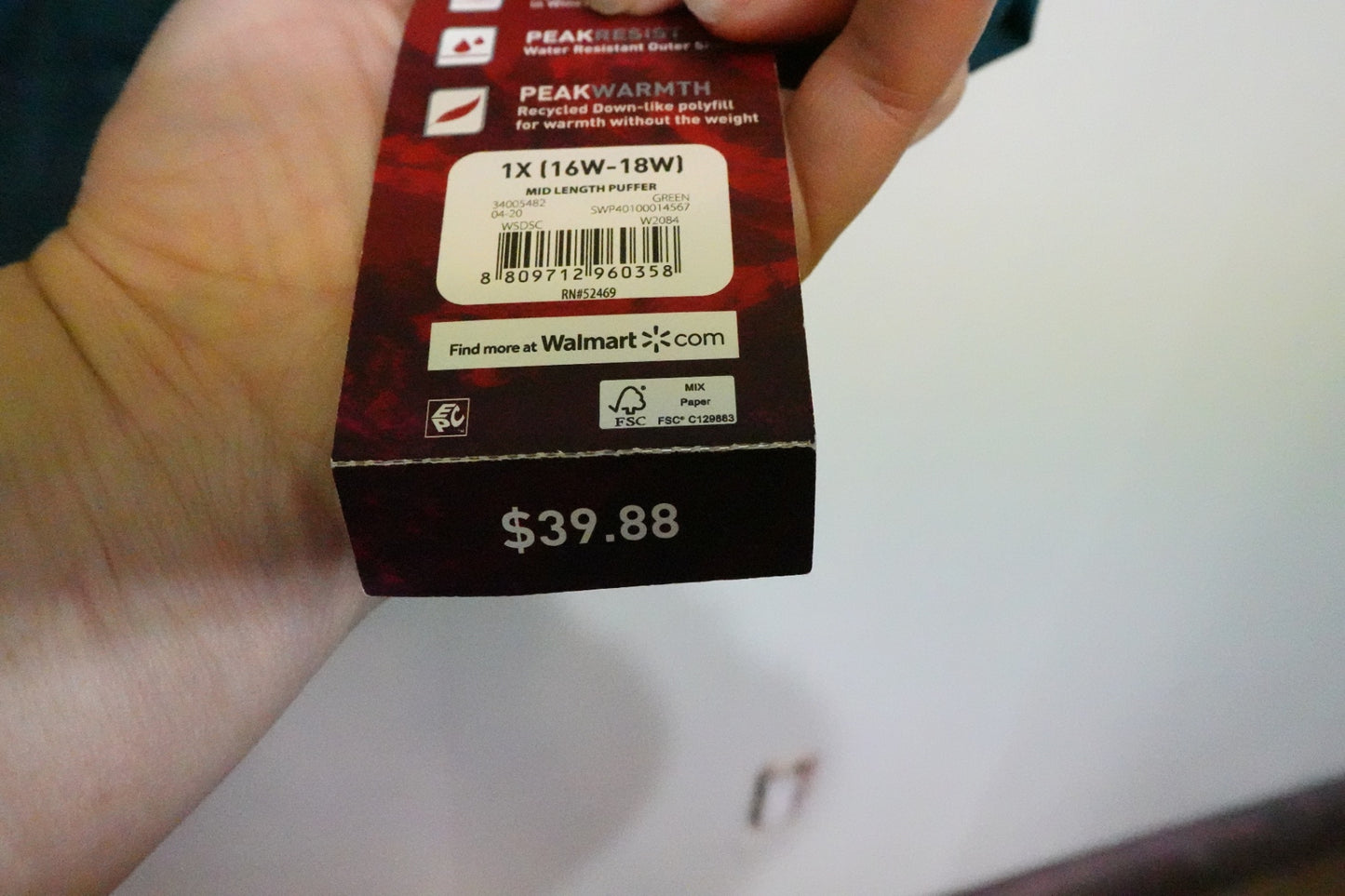 Swiss Tech, NEW Puffer Jacket, 16/18W