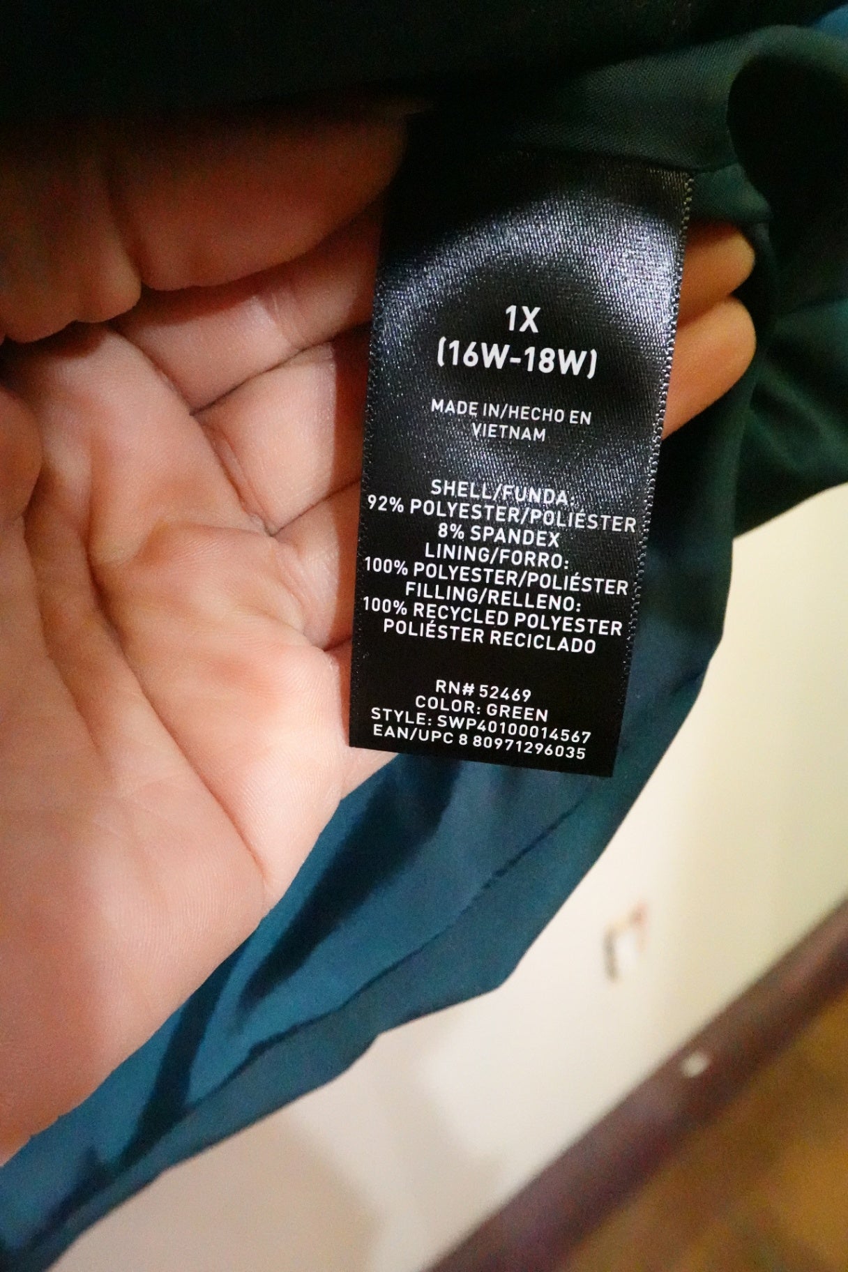 Swiss Tech, NEW Puffer Jacket, 16/18W