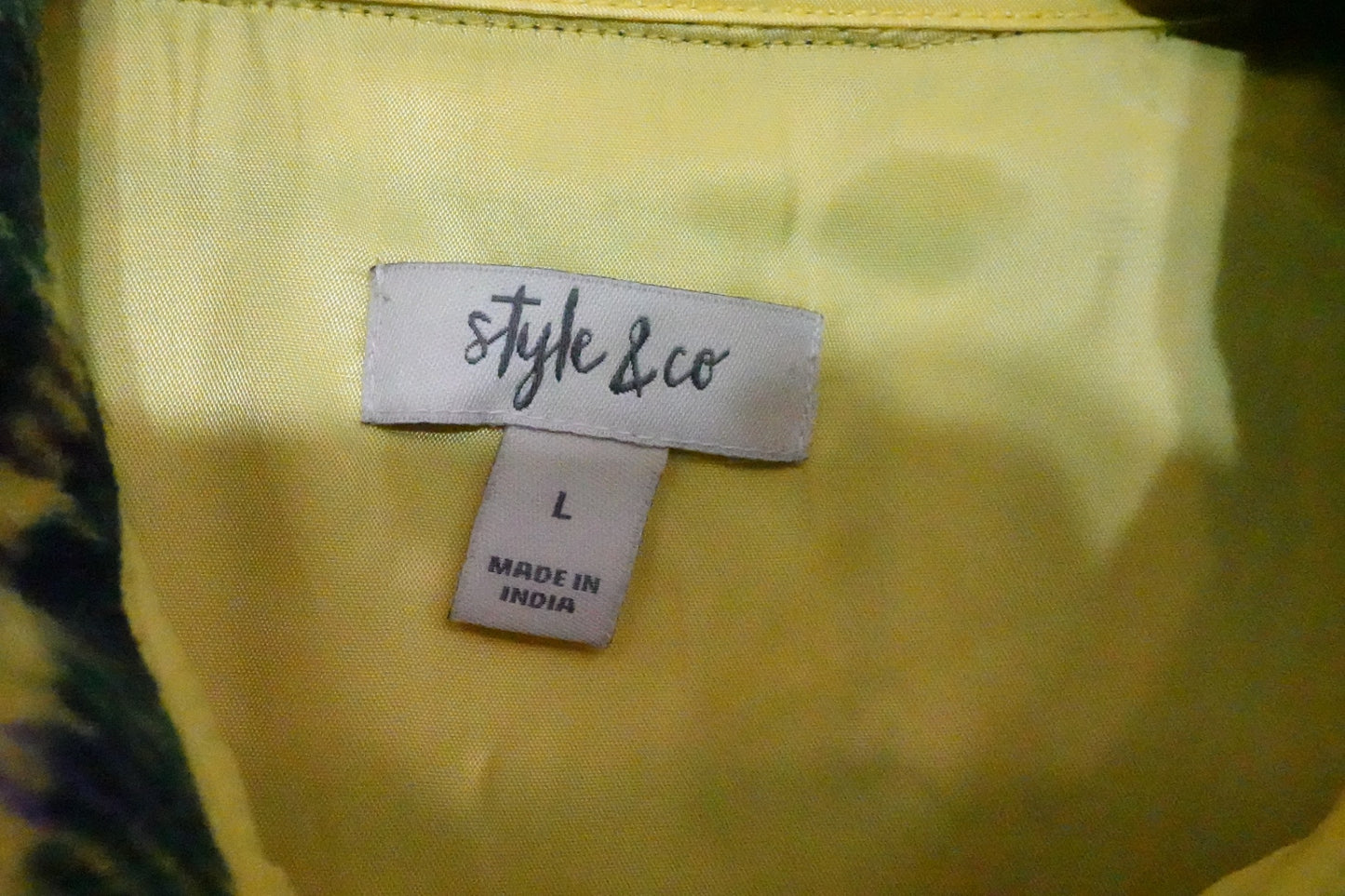 Style & Co, New light jacket, L