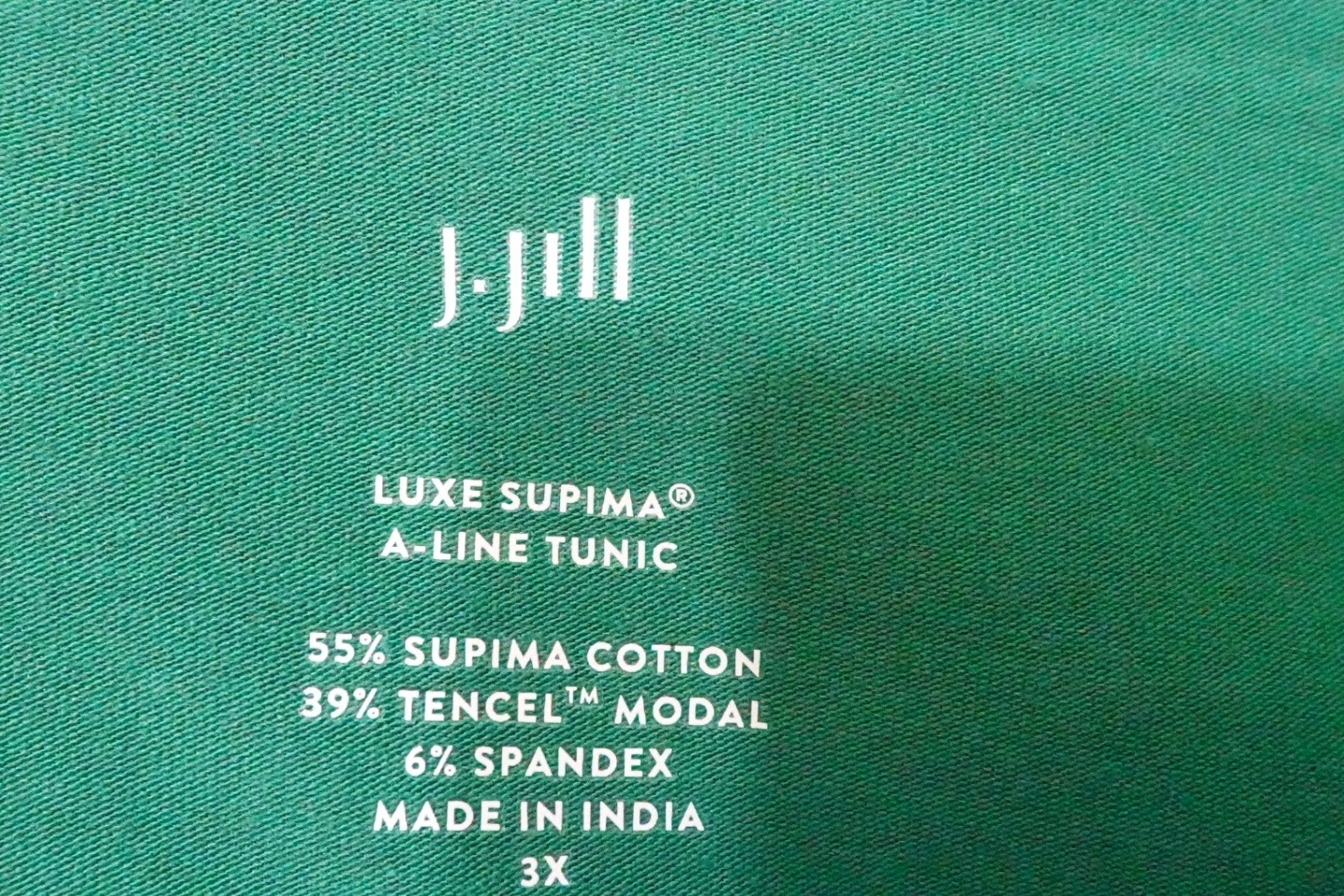 J.Jill, NEW 3/4 Sleeve Top, 2X