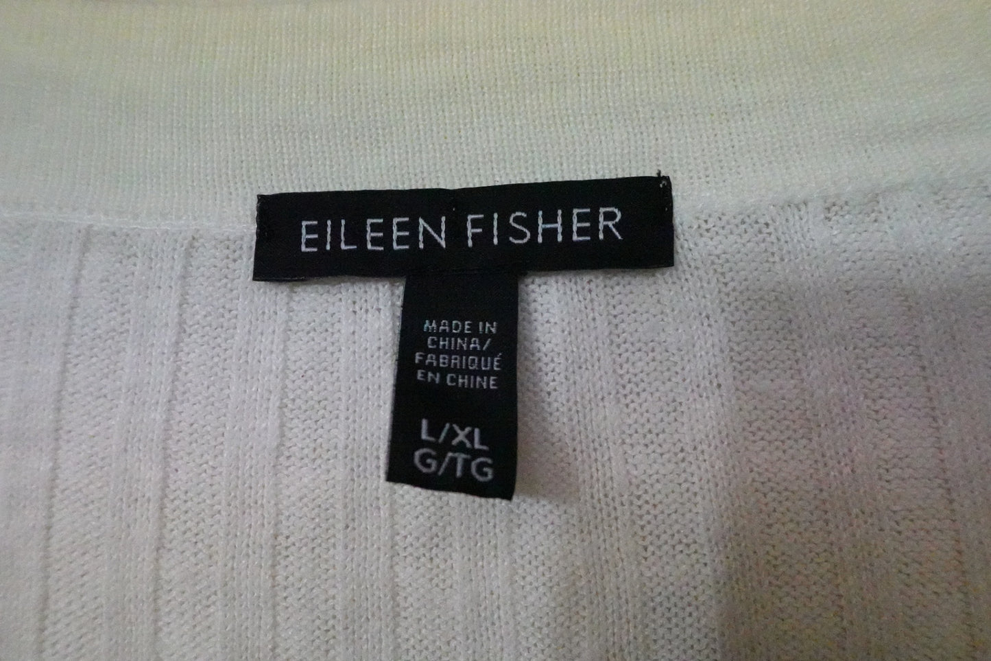 Eileen Fisher, Short sleeve top, L/XL