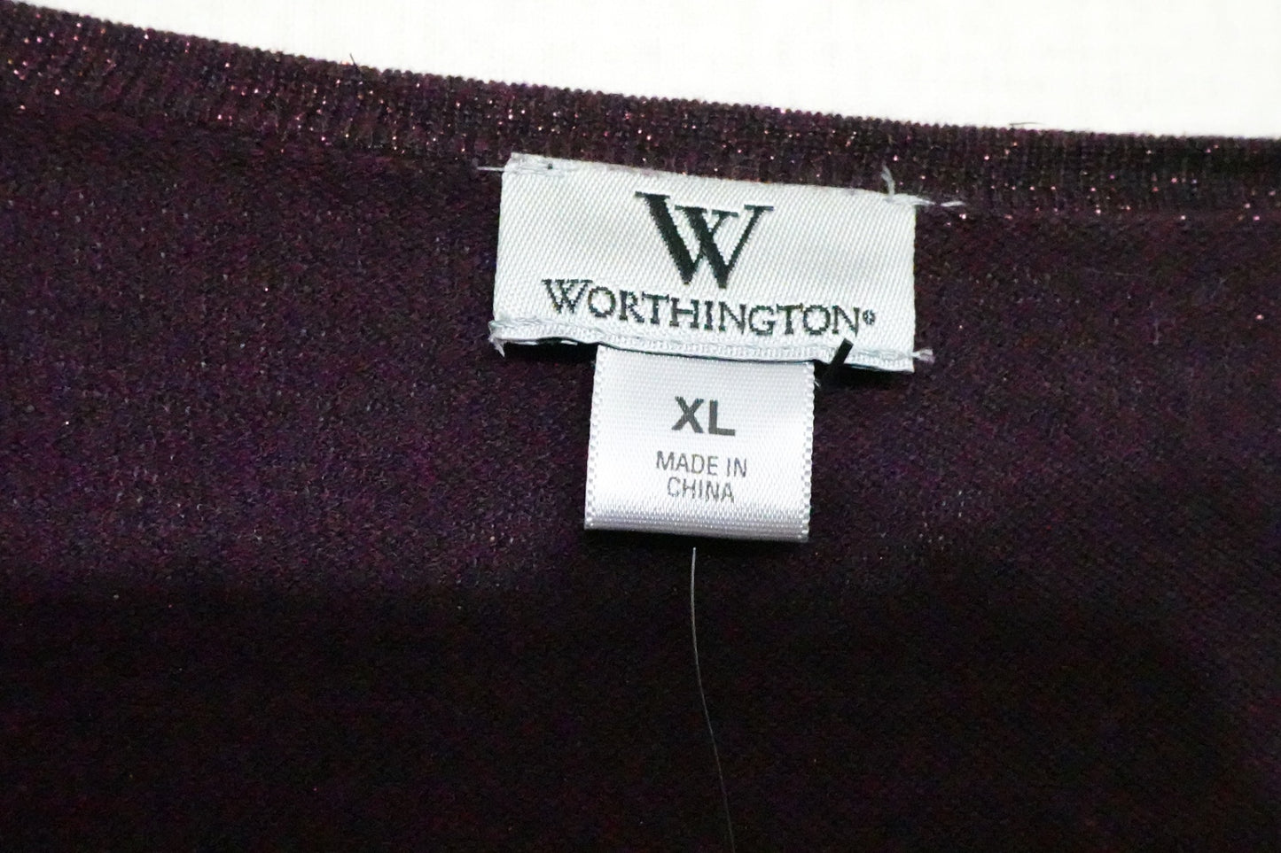 Worthington, NEW Long Sleeves Top, XL