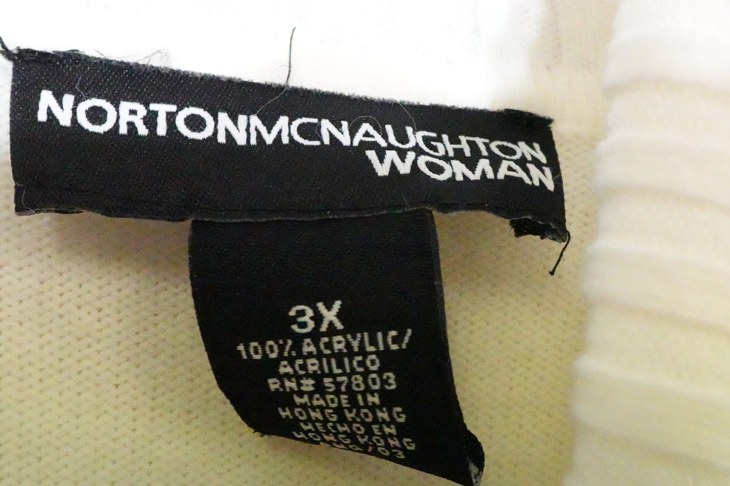 norton mcnaughton, Long Sleeves Top, 3X