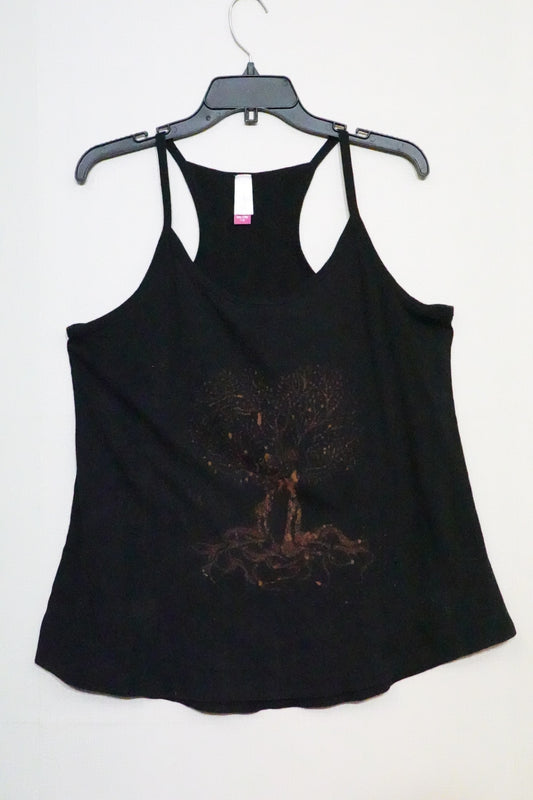 no boundries, upcycled Tank Top, XL (2X 19 Juniors)