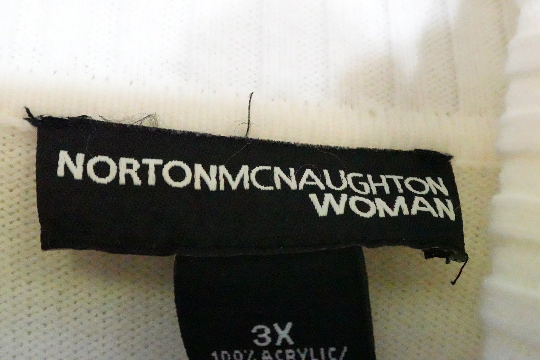 norton mcnaughton, Long Sleeves Top, 3X