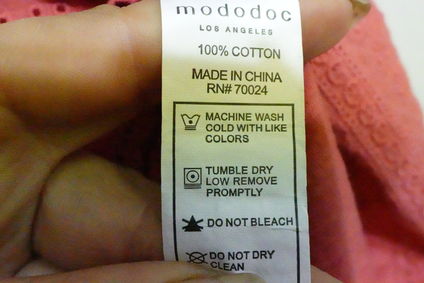 mododoc, Sleeveless Top, XL