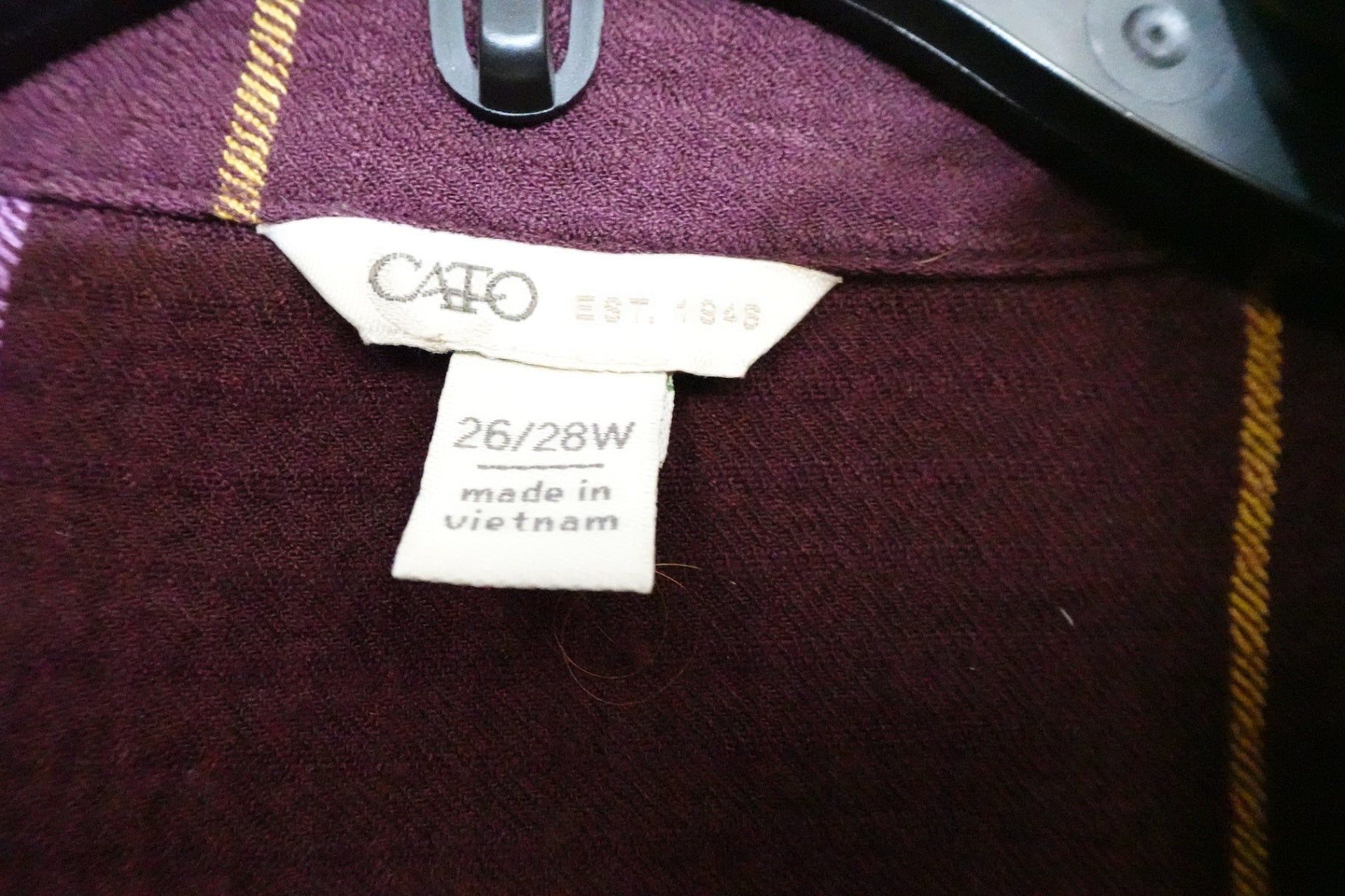 cato, long sleeve top extended legnth, 26/28