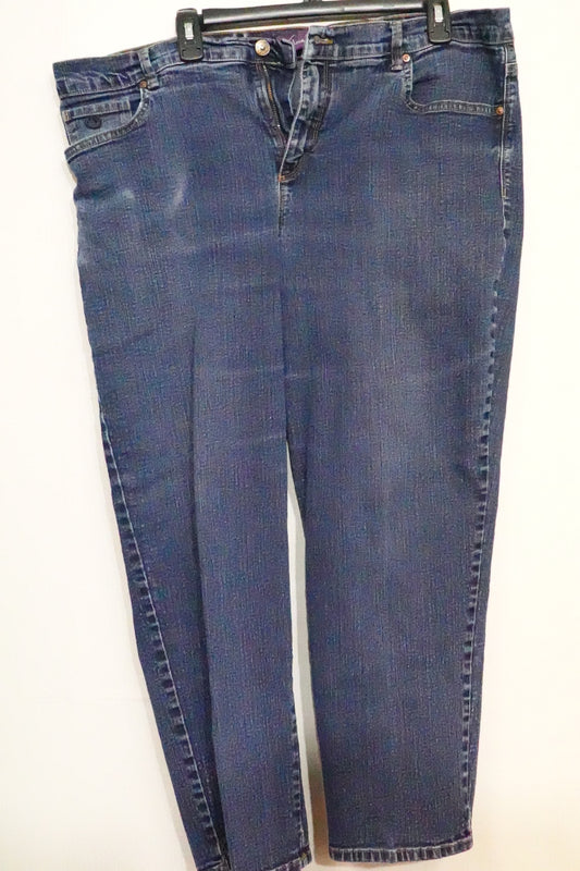 Gloria Vanderbilt, JEANS, 18W