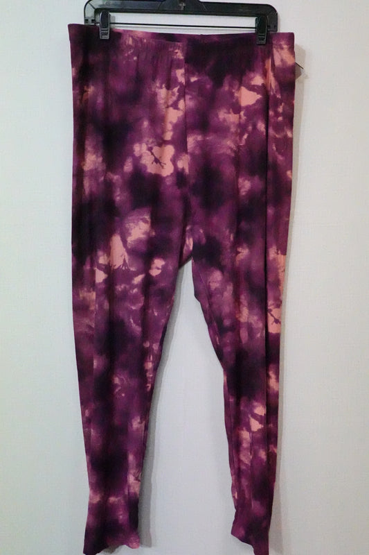 Just Be, leggings, 3X