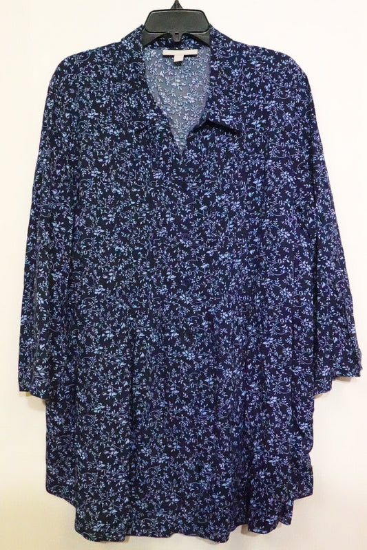 Women Within, 3/4 Sleeve Top, 22/24