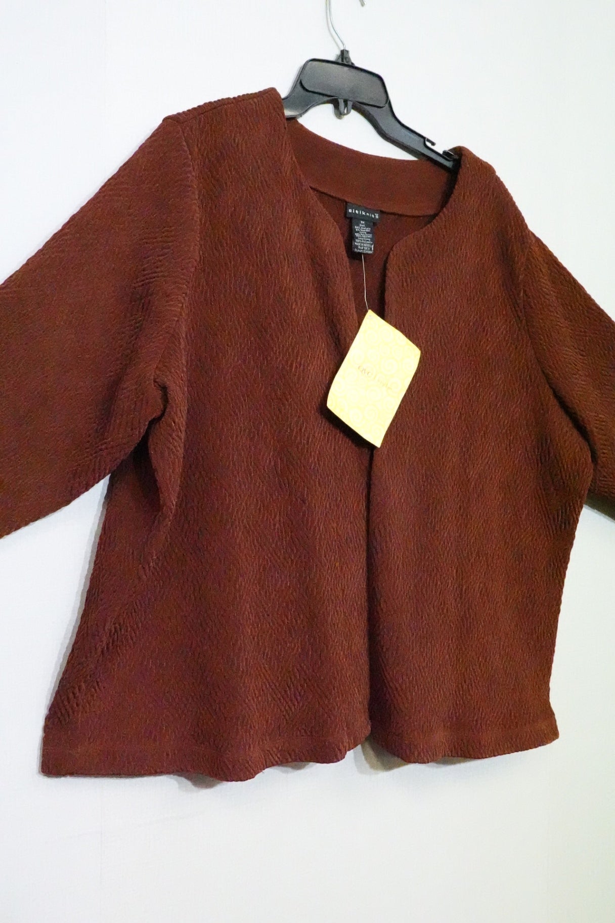 Citiknit, NEW Cardigan, 3X