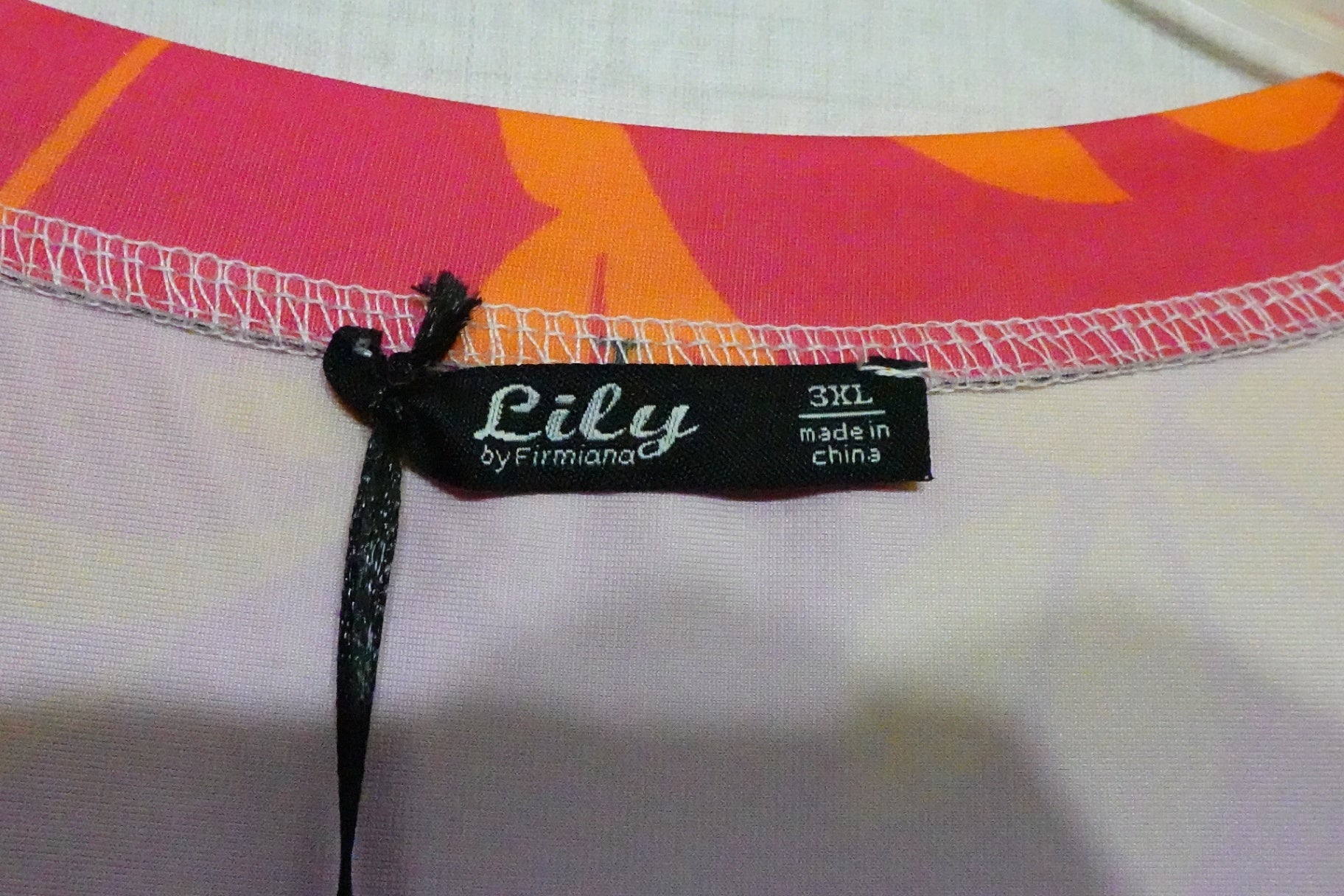 Lily, New Long Sleeve Top, 3X