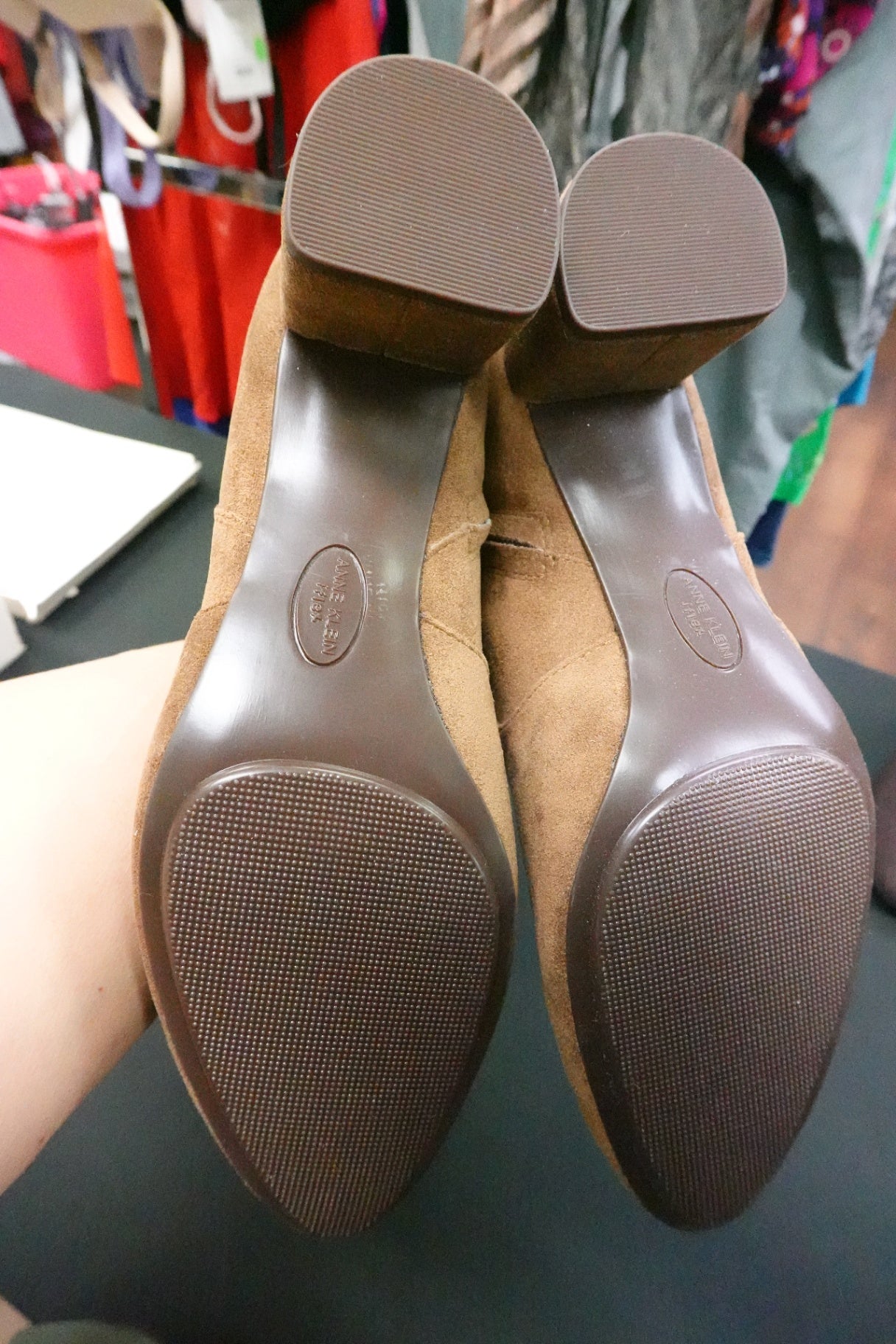 Anne Klein, NEW Heeled Ankle Boots, 10M