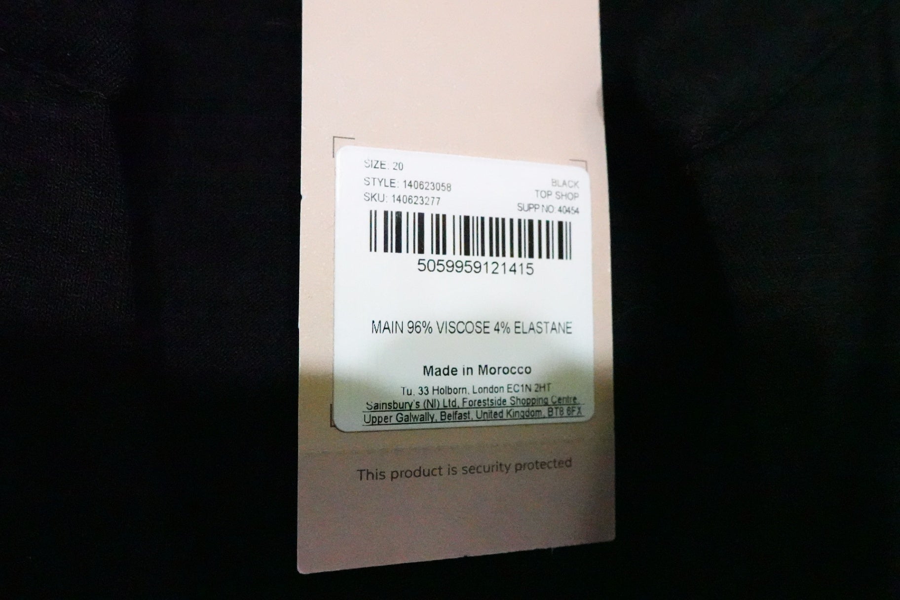 TU, New Long Sleeve Top, 20