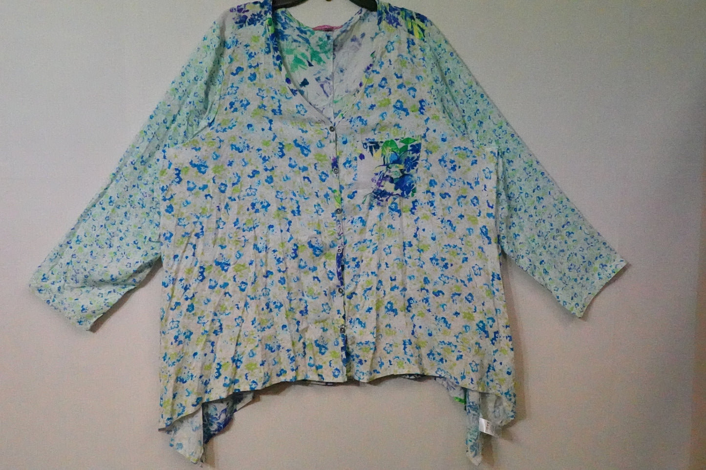 Women Within, 3/4 SLEEVE TOP, 22/24