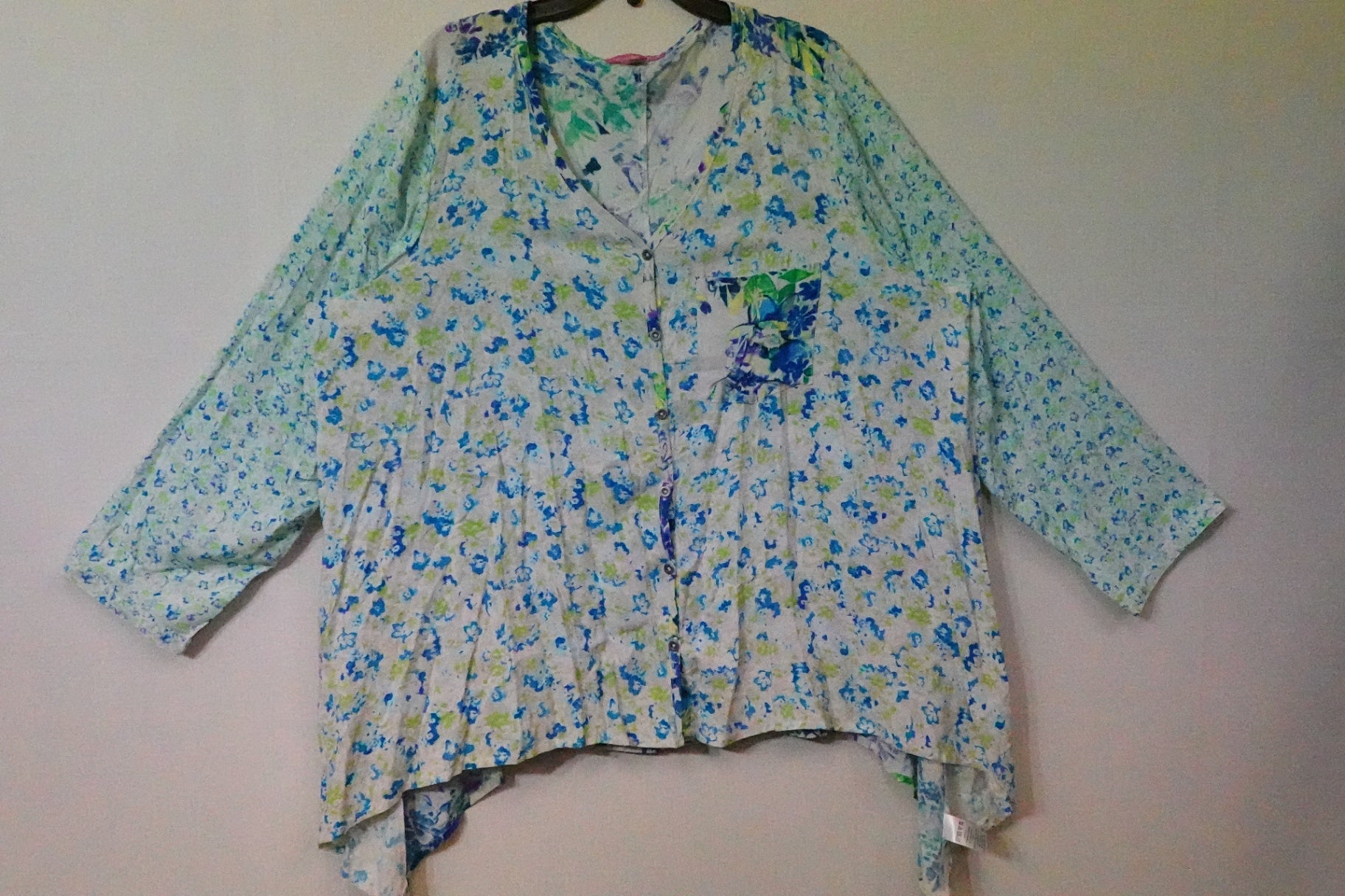 Women Within, 3/4 SLEEVE TOP, 22/24