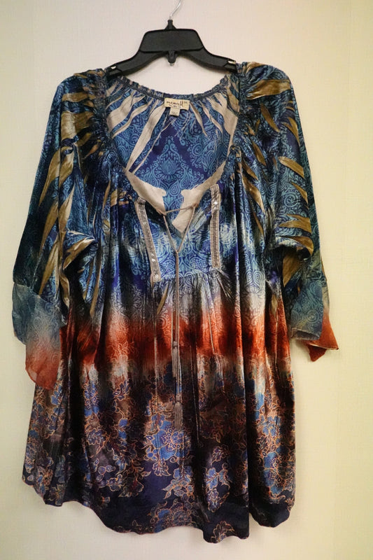 One World, Long Sleeves Top, 3X