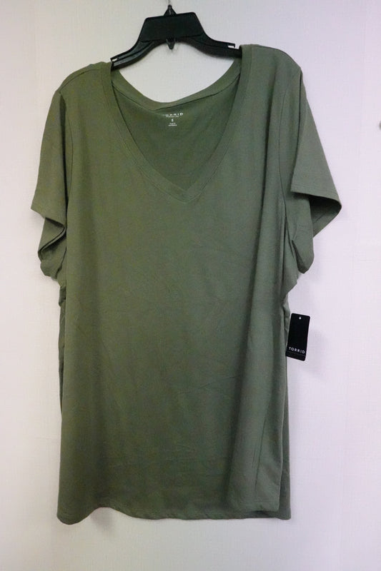 Torrid, New short sleeve top, 5X