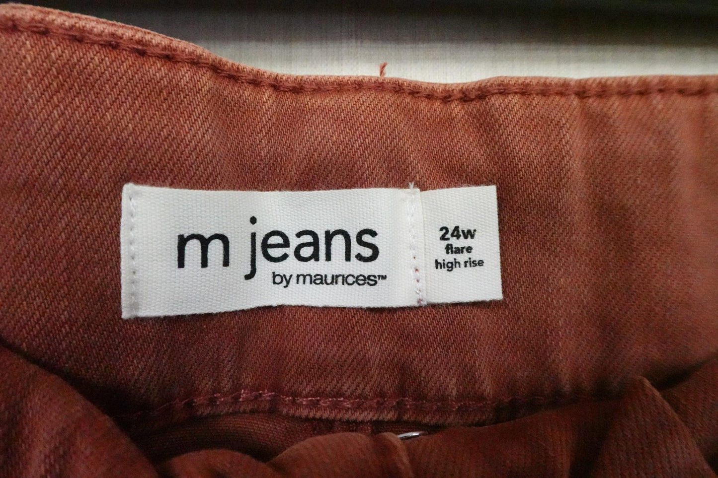m jeans, New Jeans: flare high rise, 24S