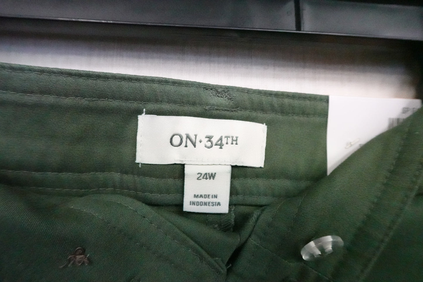 On 34th, New Pants: high-rise wide leg, 24W