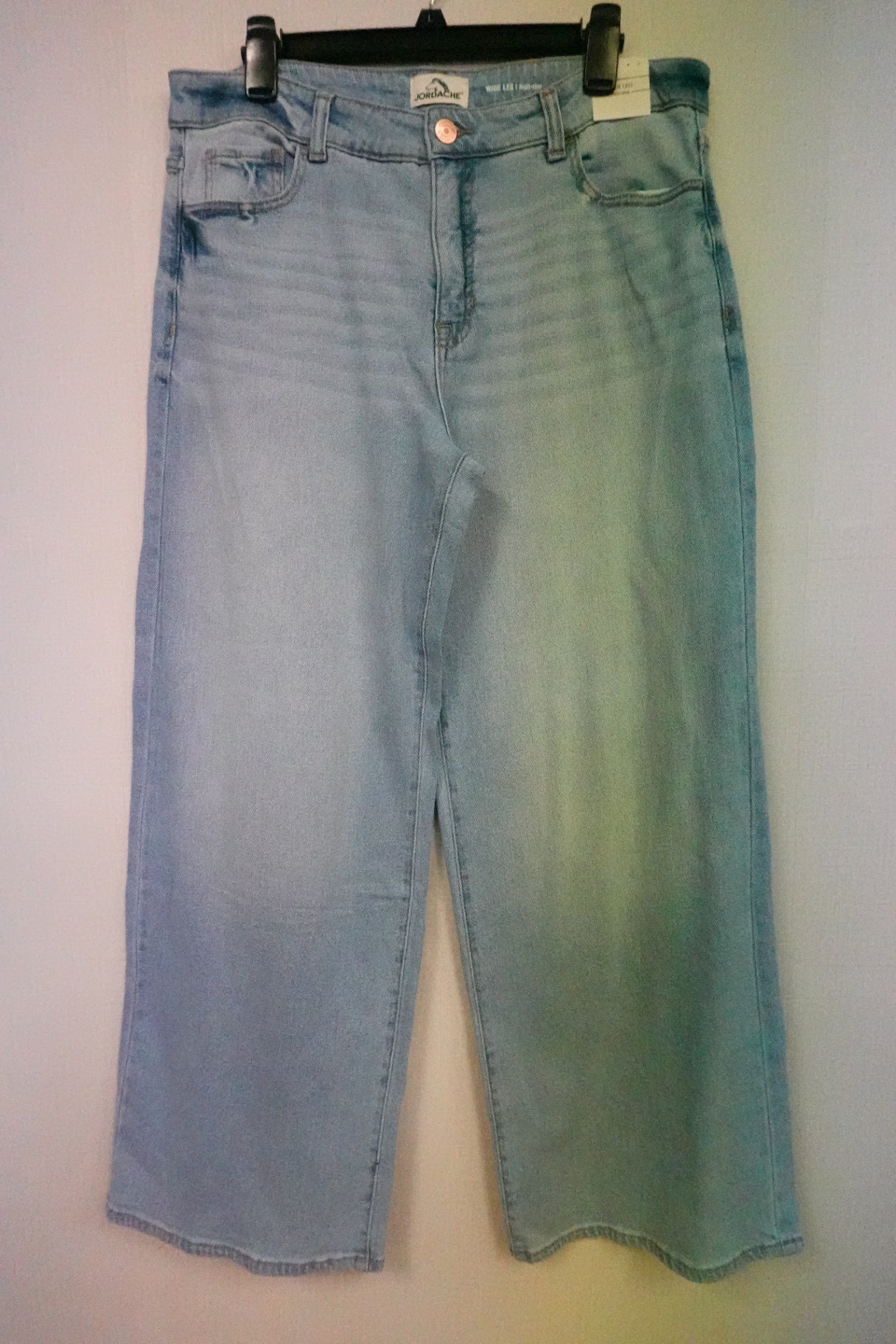 Jorcache, NWT Jeans: High-Rise Wide Leg, 14