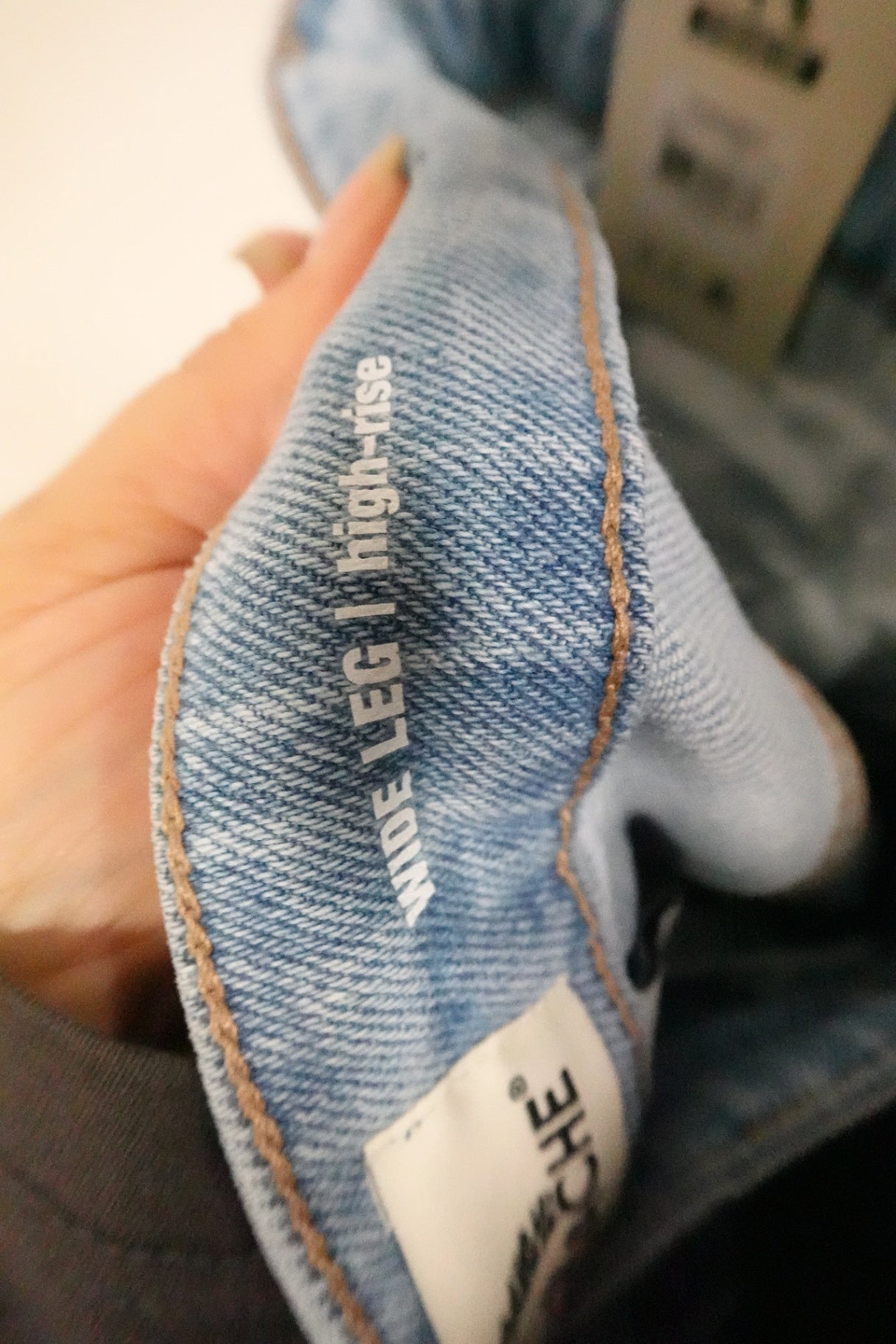 Jorcache, NWT Jeans: High-Rise Wide Leg, 14