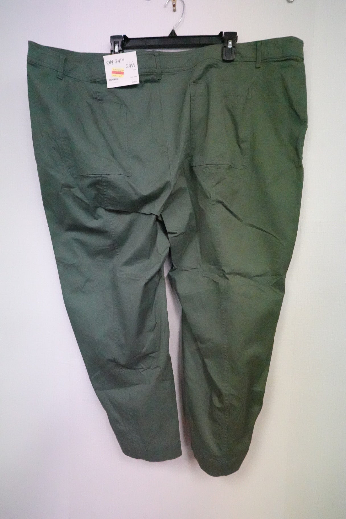 On 34th, New Pants: high-rise wide leg, 24W