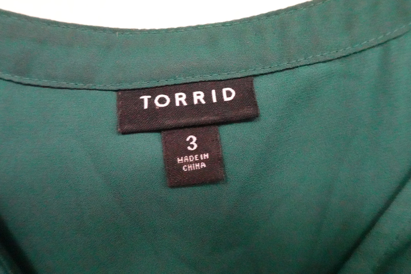 Torrid, Short sleeve top, 3X