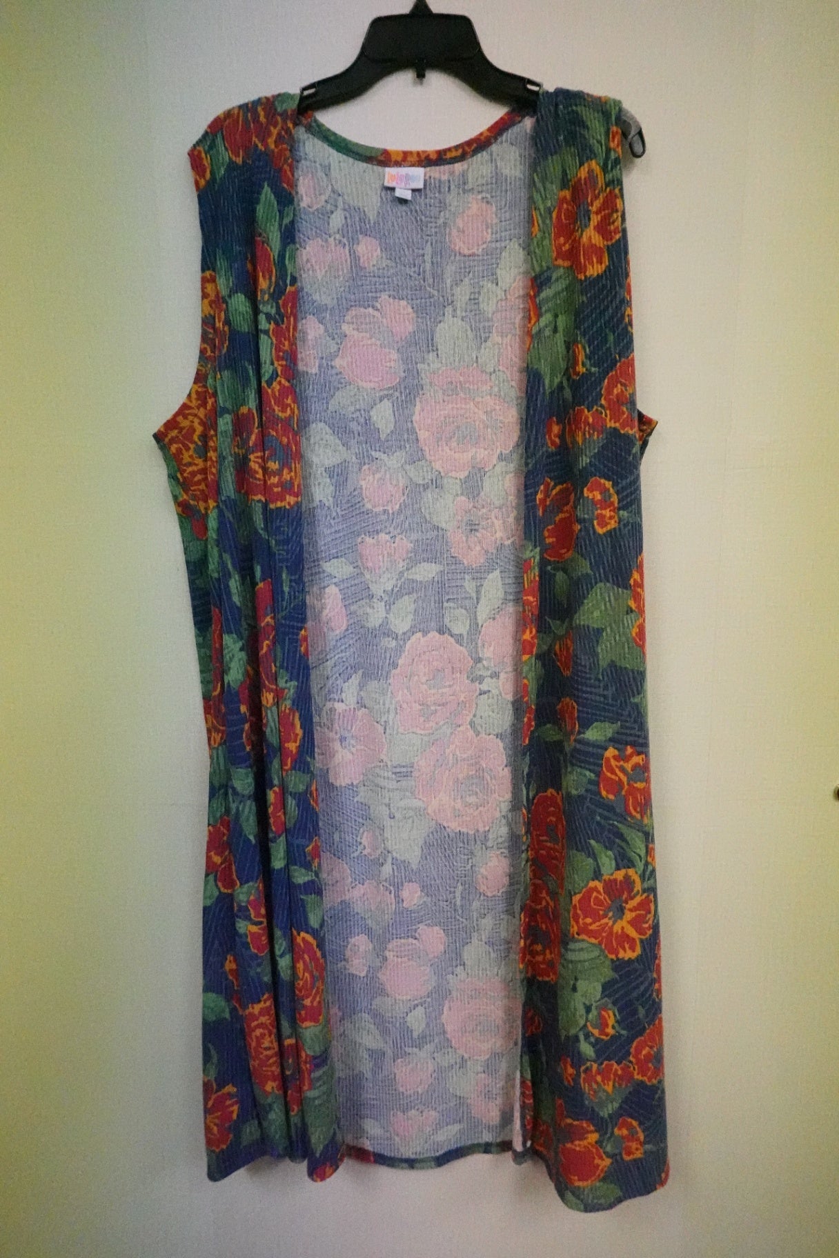 Lularoe, Long Line Vest, XL