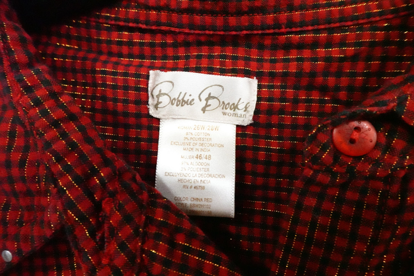 Bobbie brooks, Long Sleeves Top, 26/28