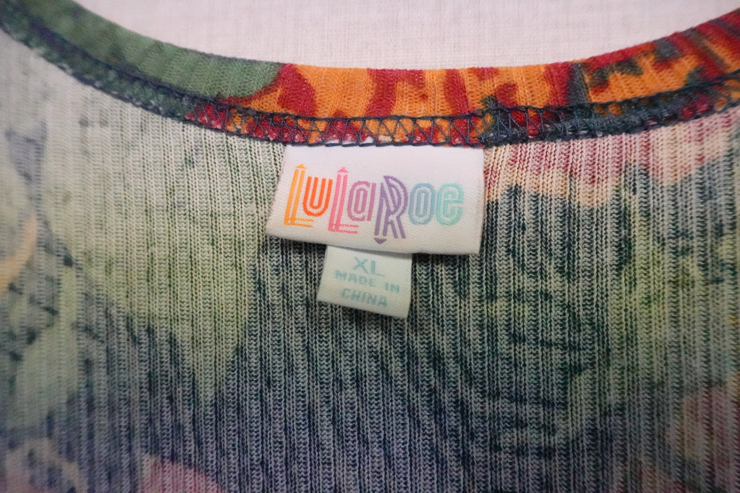 Lularoe, Long Line Vest, XL