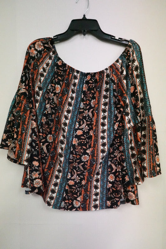 ashley blue, Long Sleeves Top, L/XL