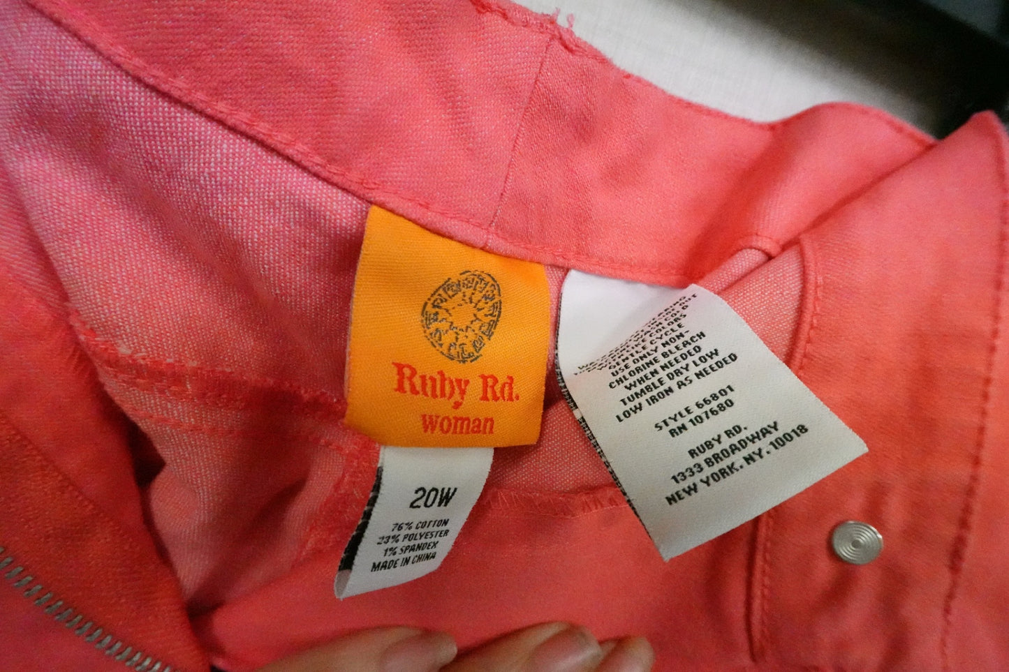 Ruby Rd., Cropped Pants, 20W