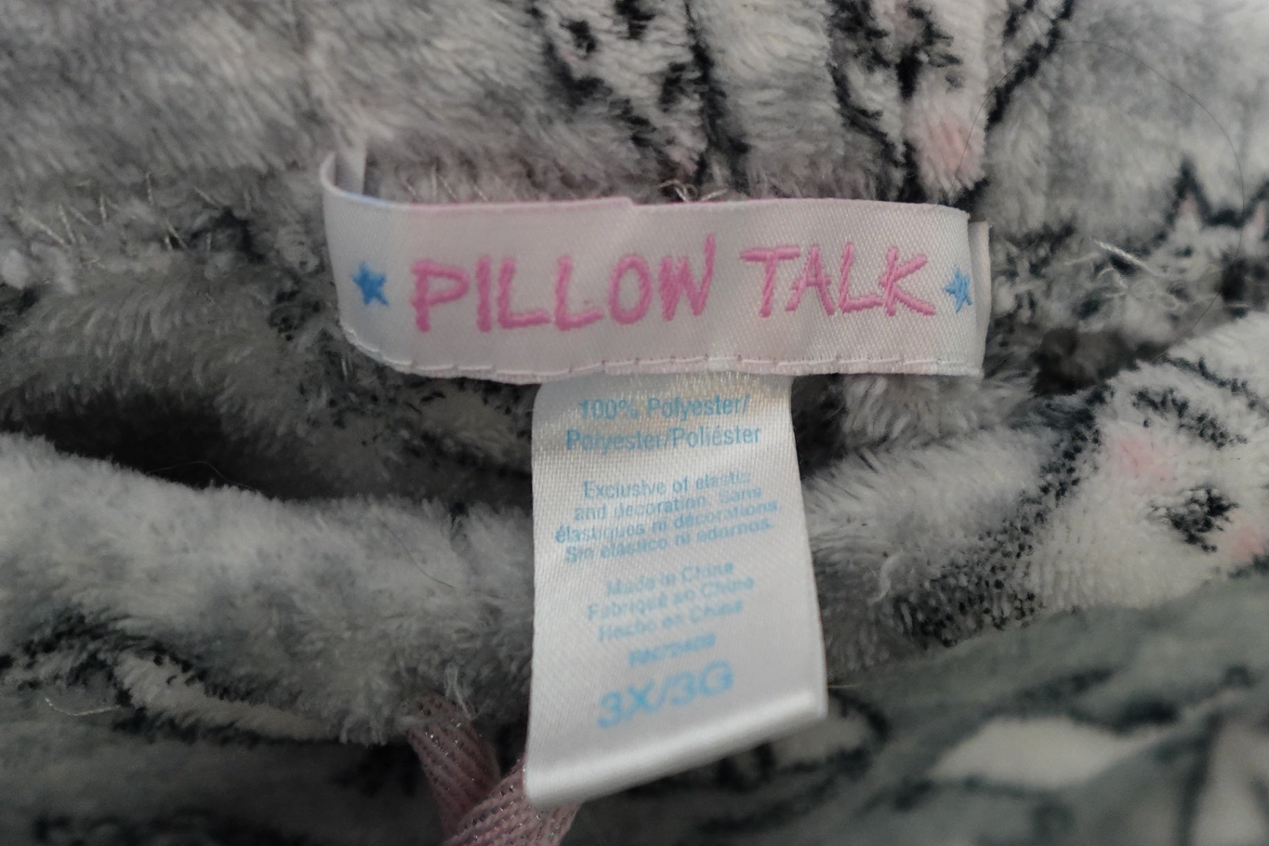 Pillow Talk, Pajama Pants, 3X
