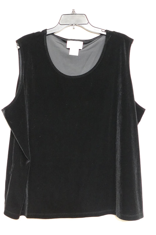 Susan Graver, Long Sleeves Top, 3X