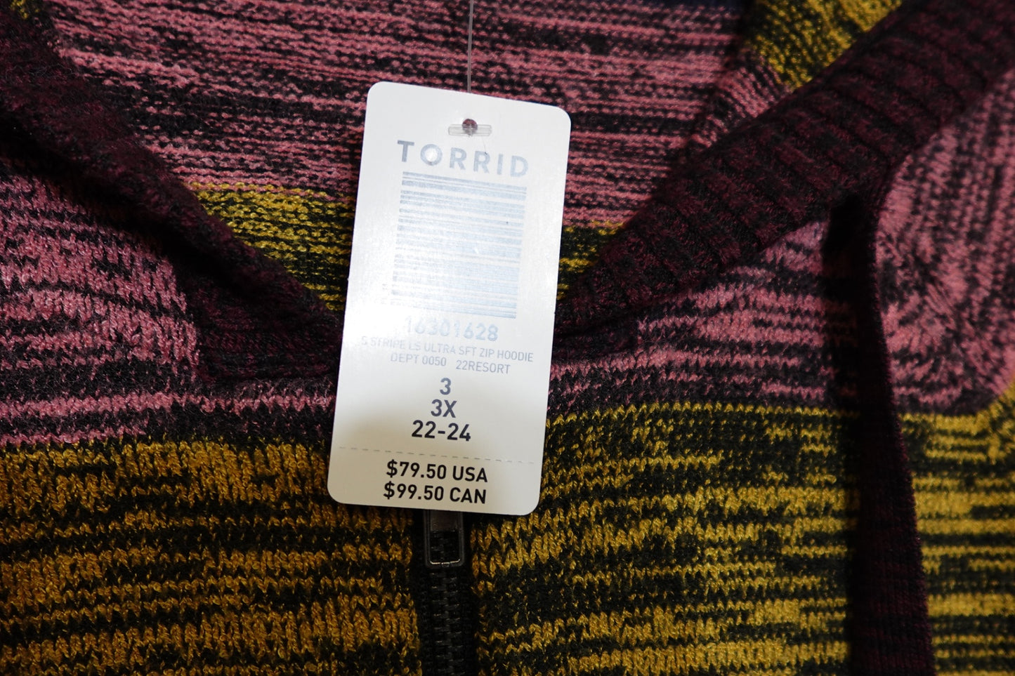 TORRID, NEW Hooded Sweater, 3X